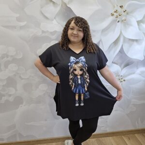 Tunika Fantazja Plus Size – Laleczka - obrazek 3