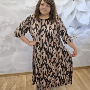 Sukienka Loni Plus Size - obrazek 4